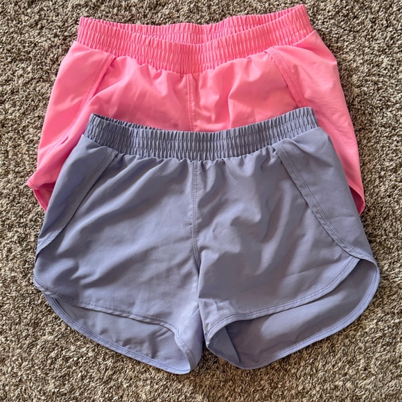 All in Motion Pink and Purple Kids Shorts Set - Picture 1 of 3